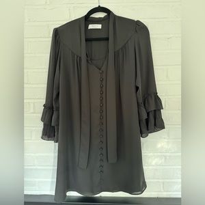 Bailey 44 black silk dress size Small